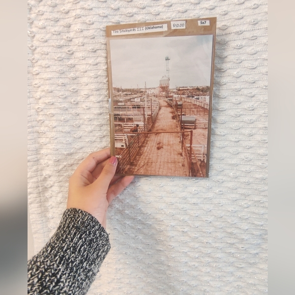 🐎 Oklahoma Stockyards | Photography Postcard: 5x7 || gift, western, rodeo, cow - Picture 6 of 11